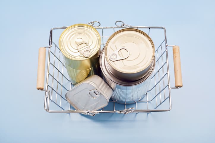 Canned Food (Meat or Vegetables)